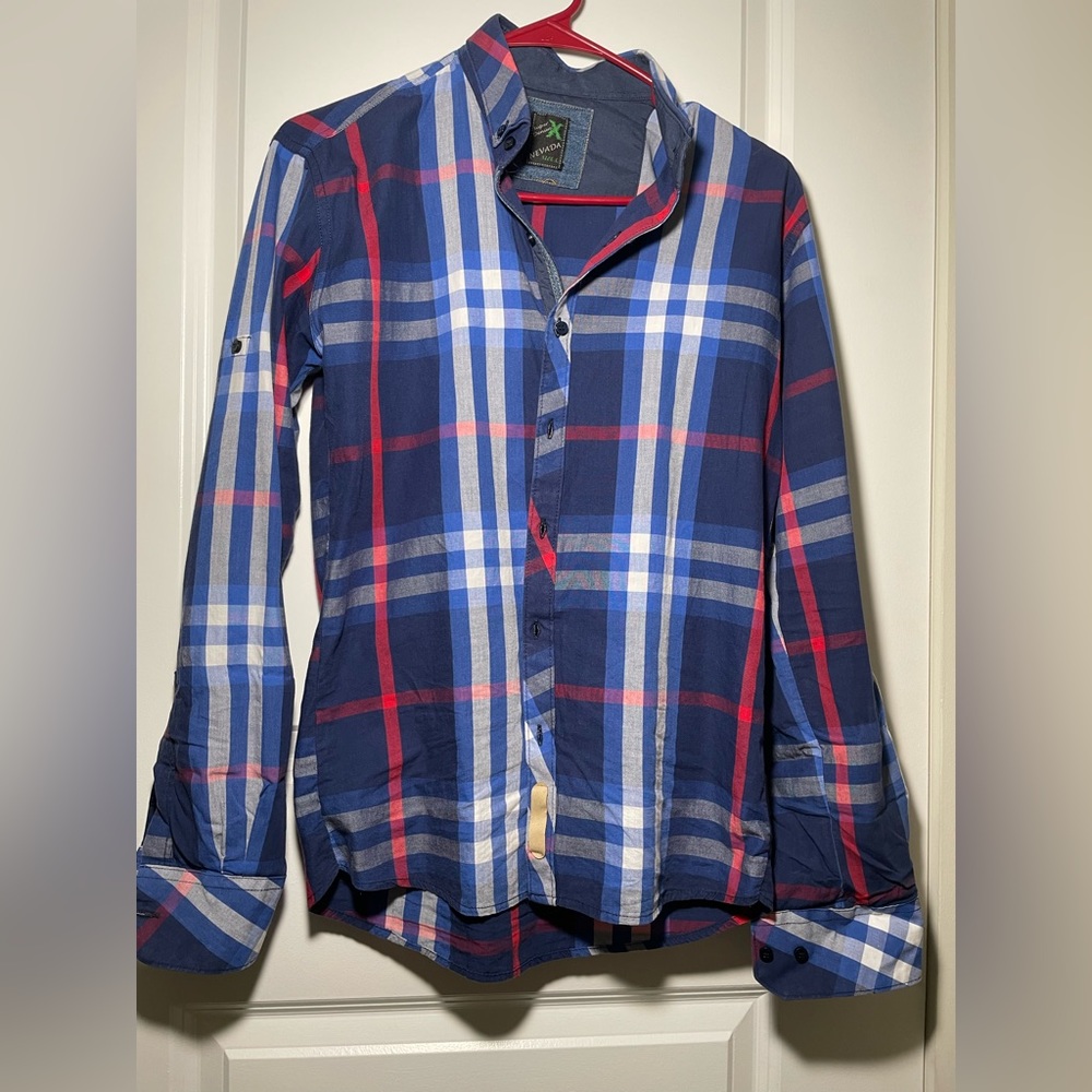Super Denim Long Sleeve Boys Shirt